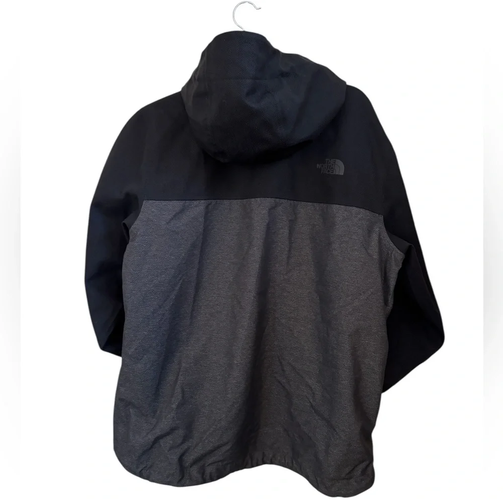 The North Face Men’s Millerton Hooded Dry Vent Jacket Black Gray Size Large